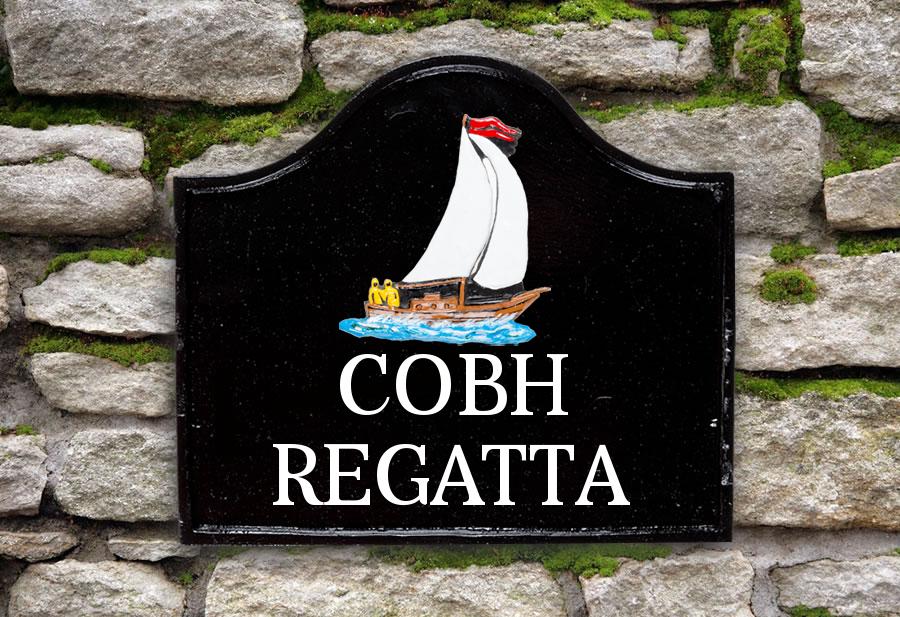 Yacht House Sign 12" X 11"